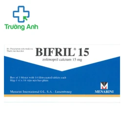 Bifril 15 - Thuốc điều trị tăng huyết áp hiệu quả của Menarini