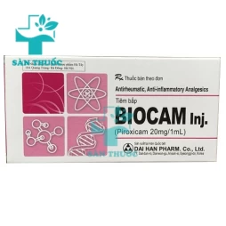 Biocam Inj - Thuốc tiêm chống viêm, giảm đau hiệu quả của Hàn Quốc