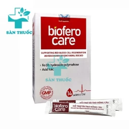 BioferoCare Foxc - Hỗ trợ điều trị thiếu máu do thiếu sắt