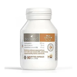 Bioisland Milk Calcium For Kids - Hỗ xương chắc khỏe của Úc