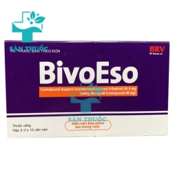 BivoEso 40mg BRV - Dự phòng và điều trị viêm loét dạ dày