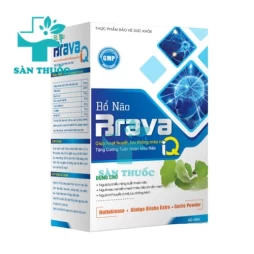 Bổ não Brava iQ (lọ) - Giúp tăng cường tuần hoàn não hiệu quả