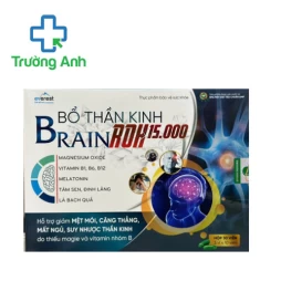 Bổ thần kinh Brain ROH 15.000 - Hỗ trợ giảm căng thẳng, mệt mỏi