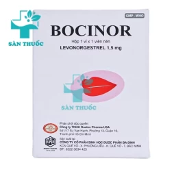 BOCINOR - Thuốc tránh thai khẩn cấp trong 72 giờ