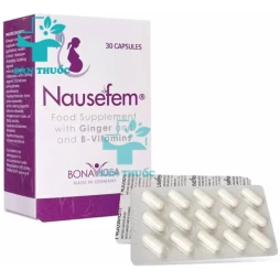 Nausefem - Giúp giảm nghén và buồn nôn cho phụ nữ có thai
