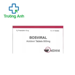 Bosviral 800mg - Thuốc điều trị Herpes Simplex hiệu quả