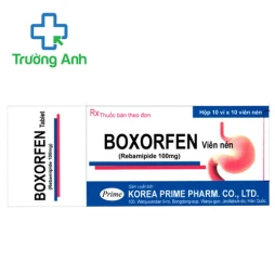 Boxorfen Tablet 100mg Korea Prime Pharm - Thuốc điều trị viêm loét dạ dày
