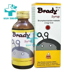 brady siro - Thuốc điều trị các bệnh đường hô hấp hiệu quả của Thái Lan