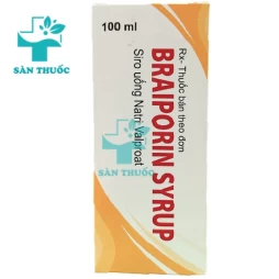 Braiporin Syrup - Thuốc điều trị chứng động kinh của Ấn Độ