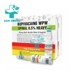 Bupivacaine wpw spinal 0,5% heavy – Thuốc dùng gây tê của Poland