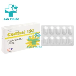 CADIFAST 120 USP - Thuốc điều trị viêm mũi dị ứng hiệu quả