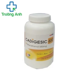 CADIGESIC 650 USP (lọ 200 viên) - Thuốc giảm đau, hạ sốt hiệu quả