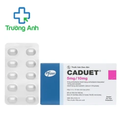 Caduet 5mg/20mg Pfizer - Thuốc trị tăng huyết áp của Đức
