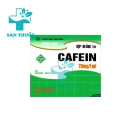 Cafein 70mg/1ml Dopharma - Thuốc trợ tim hiệu quả