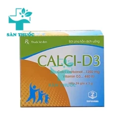 Calci-D3 Dopharma - Thuốc phòng và điều trị bệnh loãng xương
