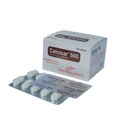 Calcicar 500 Tablet Incepta - Hỗ trợ bổ sung canxi cho cơ thể