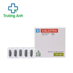 Calcitra TV.Pharm - Bổ sung Calci, vitamin, khoáng chất cho cơ thể