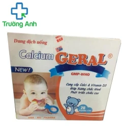 Calcium Geral (ống 5ml) - Giúp bổ sung Vitamin D3 cho cơ thể