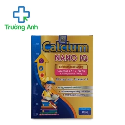 Calcium Nano IQ - Bổ sung canxi giúp xương chắc khỏe