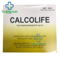 Calcolife - Thuốc phòng và điều trị loãng xương hiệu quả 