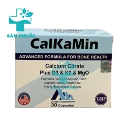Calkamin - Giúp bổ sung các dưỡng chất cho xương chắc khỏe hiệu quả của USA