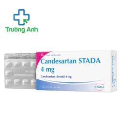 Candesartan Stada 4mg - Thuốc trị suy tim, tăng huyết áp