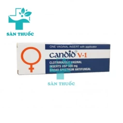 Candid V1 500mg - Thuốc điều trị viêm nhiễm âm đạo của Glenmark