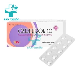 Carhurol 10 BRV - Thuốc điều trị tăng Cholesterol hiệu quả