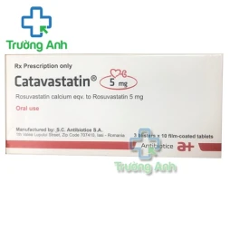 Catavastatin 5mg SC Antibiotice - Điều trị tăng cholesterol trong máu hiệu quả