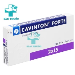Cavinton Forte - Thuốc điều trị rối loạn tuần hoàn não hiệu quả