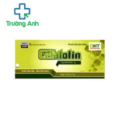 Cefalotin 1g DHT - Thuốc điều trị nhiễm khuẩn có biến chứng hiệu quả