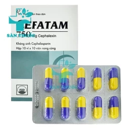 Cefatam 750mg - Thuốc trị bệnh nhiễm khuẩn của Pymepharco