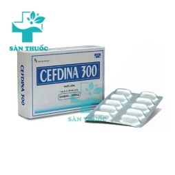 Cefdina 300 - Thuốc chống nhiễm khuẩn, kháng viêm của Hataphar