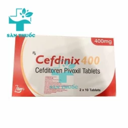 Cefdinix 400 Coral - Thuốc điều trị nhiễm khuẩn của Ấn Độ
