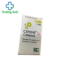 Cefeme 1g Medochemie - Thuốc điều trị nhiễm khuẩn của Cyprus