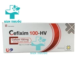 CEFIXIM 100-HV - Thuốc chống nhiễm khuẩn của US Pharma