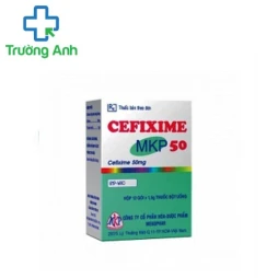 Cefixime MKP 50 - Thuốc trị nhiễm khuẩn hiệu quả