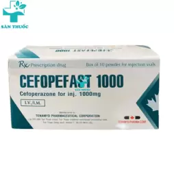 Cefopefast 1000 - Cefoperazon 1000mg Tenamyd