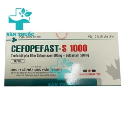 Cefopefast-S 1000 Tenamyd - Thuốc điều trị nhiễm trùng