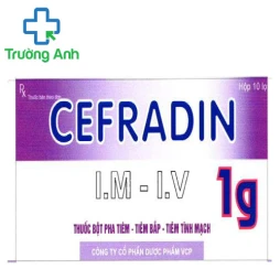 Cefradin 1g VCP - Thuốc điều trị nhiễm khuẩn nặng nhanh chóng