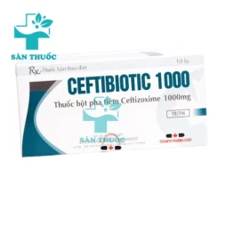 Ceftibiotic 1000 Tenamyd - Thuốc kháng sinh điều trị nhiễm khuẩn