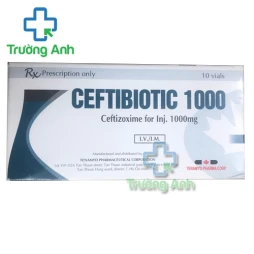 Ceftibiotic 1000 Tenamyd - Thuốc kháng sinh điều trị nhiễm khuẩn