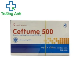 Ceftume 500 Pharbaco - Thuốc điều trị nhiễm khuẩn hiệu quả