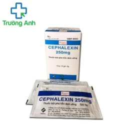 Cephalexin 250mg Vidipha (bột) - Thuốc điều trị nhiễm khuẩn