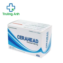 Cerahead 800mg - Thuốc điều trị các bệnh do tổn thương não