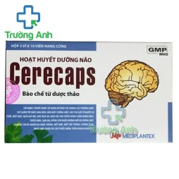 Cerecaps - Giúp tăng cường sức khỏe não hiệu quả