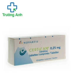 Certican 0,25mg Novartis - Thuốc chống thải ghép nội tạng