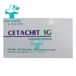 Cetachit 1g Pharbaco - Thuốc kháng sinh trị nhiễm khuẩn