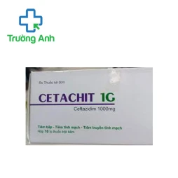 Cetachit 1g Pharbaco - Thuốc kháng sinh trị nhiễm khuẩn