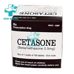 Cetasone 0,5mg - Thuốc chống viêm hiệu quả